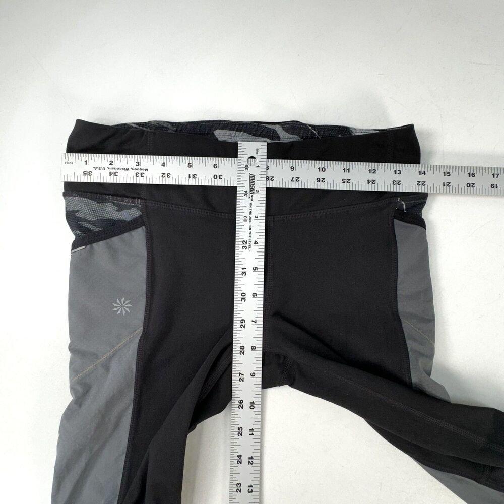 Athleta Fire Be Free Tight Pant Size S Black Running Hiking Athletic Pockets - Picture 10 of 11